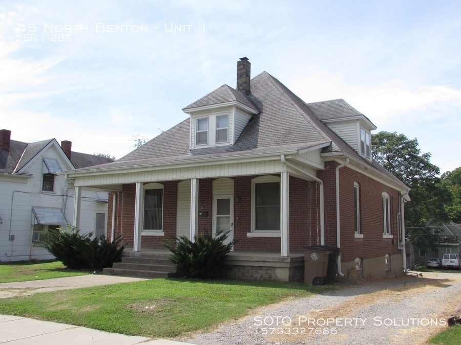 45 North Benton Unit 1, Cape Girardeau, MO 63701 SOTO Property Solutions