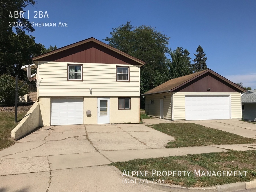 2216 S. Sherman Ave, Sioux Falls, SD 57105 Alpine Property Management