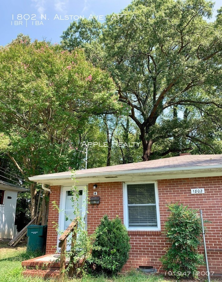 1802 N. Alston Ave. APT A, Durham, NC 27701 Apple Realty