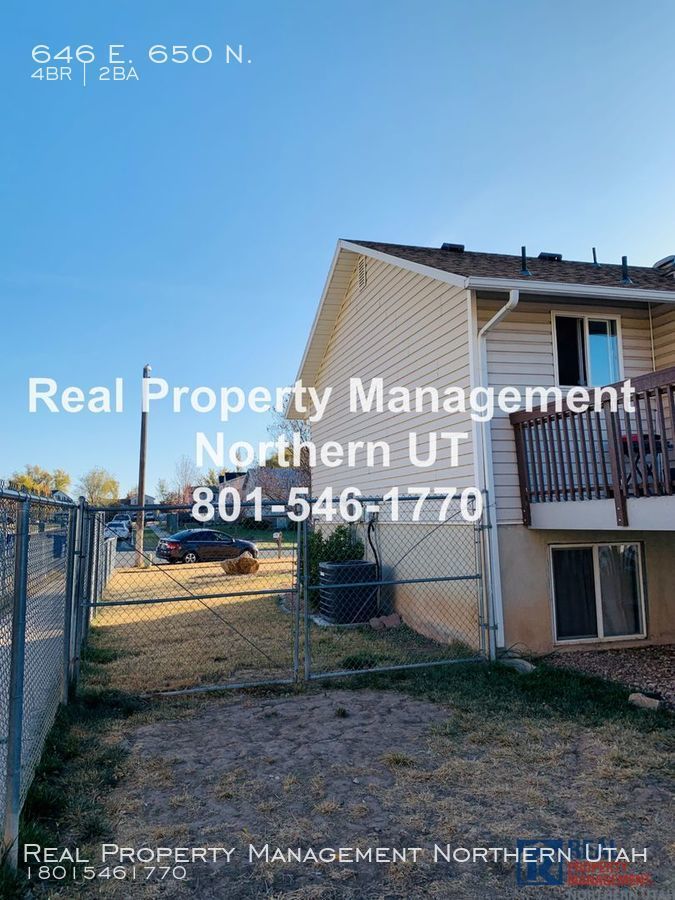 646 E. 650 N., Ogden, UT 84404 Real Property Management Northern Utah
