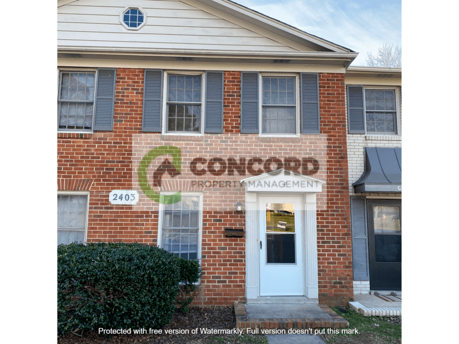2403 Vanstory St. Apt.F, Greensboro, NC 27407 Concord Management
