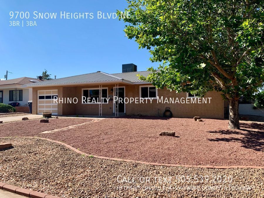 9700 Snow Heights Blvd NE, Albuquerque, NM 87112 Rhino Realty Property Management