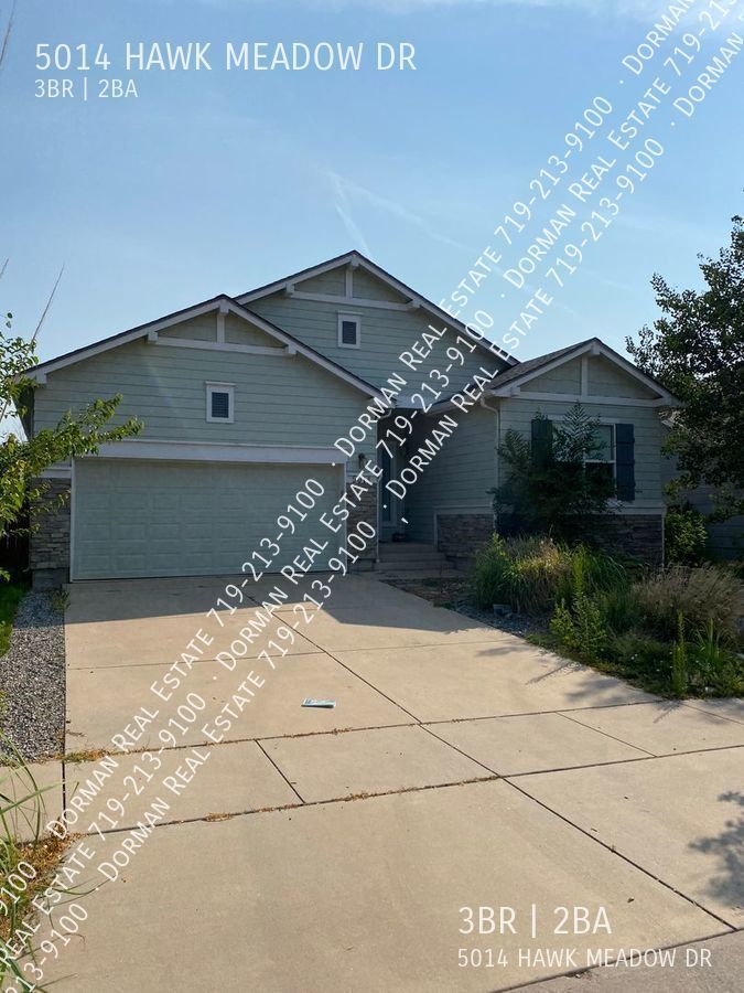5014 HAWK MEADOW DR, COLORADO SPRINGS, CO 80916 Dorman Real Estate