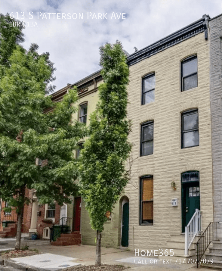 613 S Patterson Park Ave, Baltimore, MD 21231 Home365