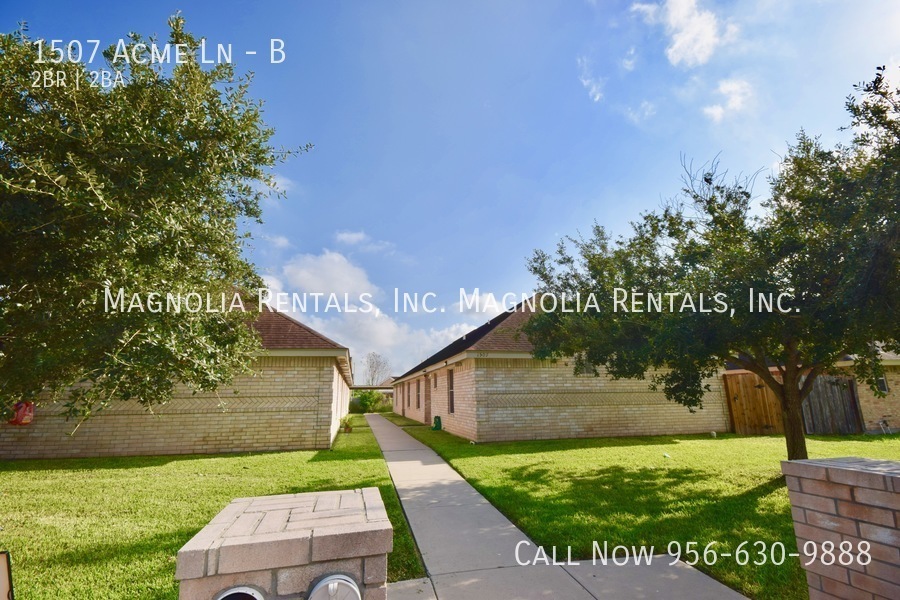 1507 Acme Ln B, Edinburg, TX 78542 Magnolia Rentals, Inc.