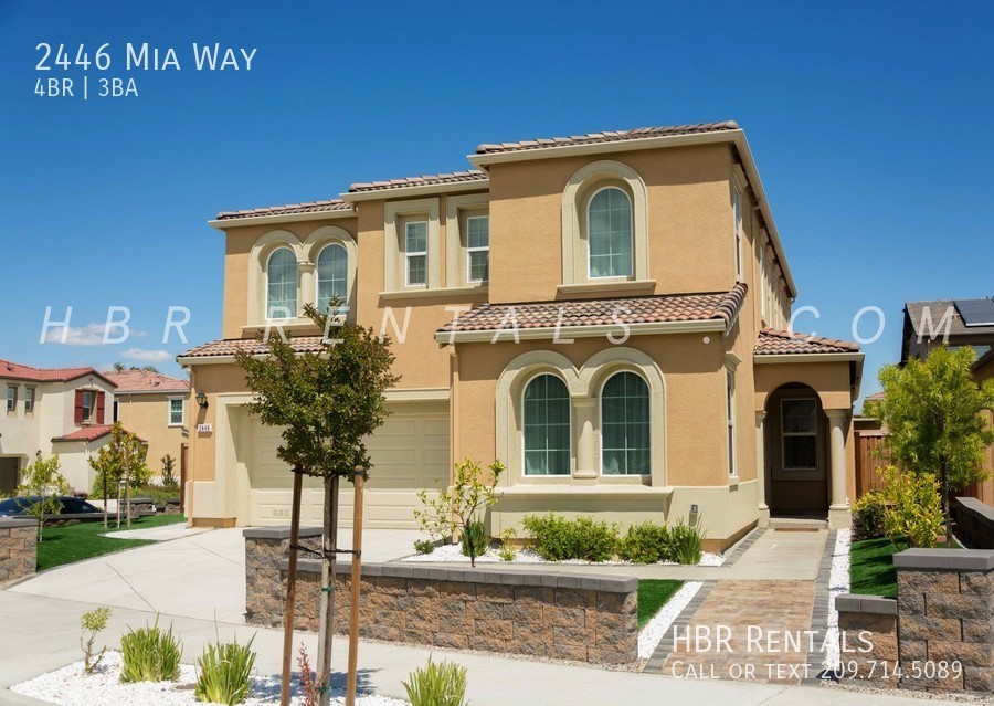2446 Mia Way, Tracy, CA 95376 HBR Rentals