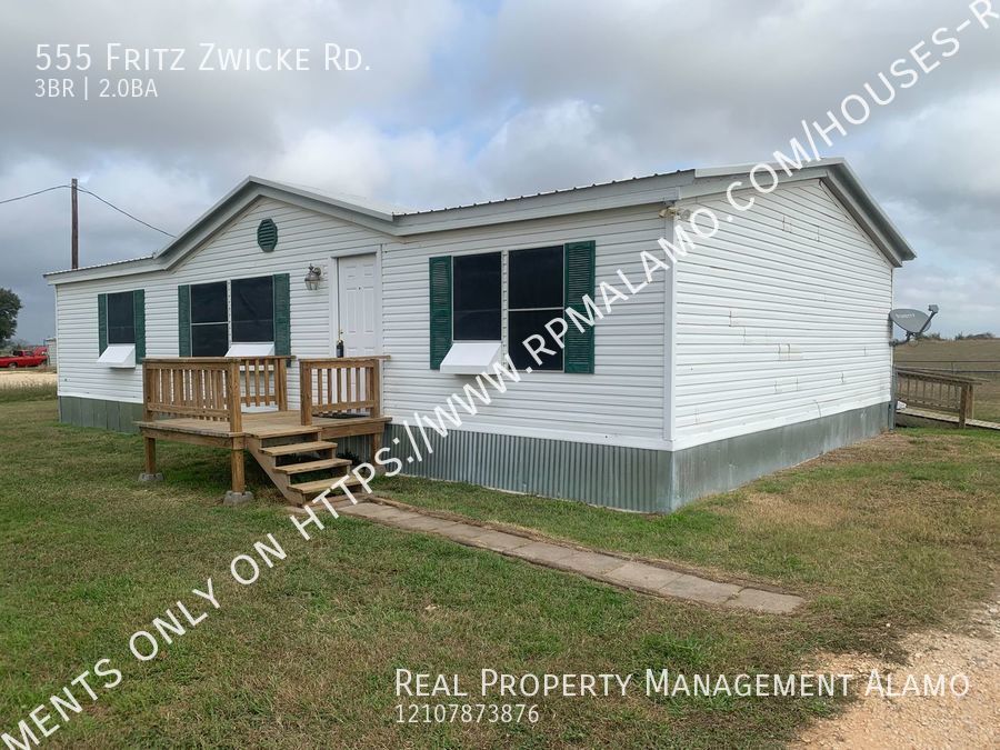 555 Fritz Zwicke Rd., Seguin, TX 78155 Real Property Management Alamo
