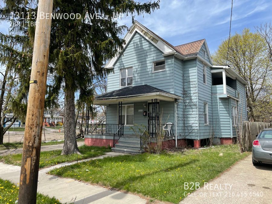 13113 Benwood Ave. Up, Cleveland, OH 44105 B2B Realty