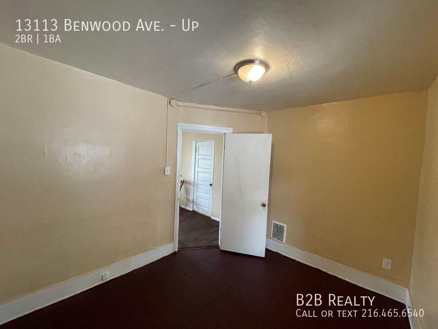 13113 Benwood Ave. Up, Cleveland, OH 44105 B2B Realty