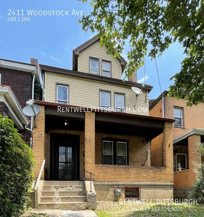 2411 Woodstock Ave, Pittsburgh, PA 15218 RENTWELL PITTSBURGH