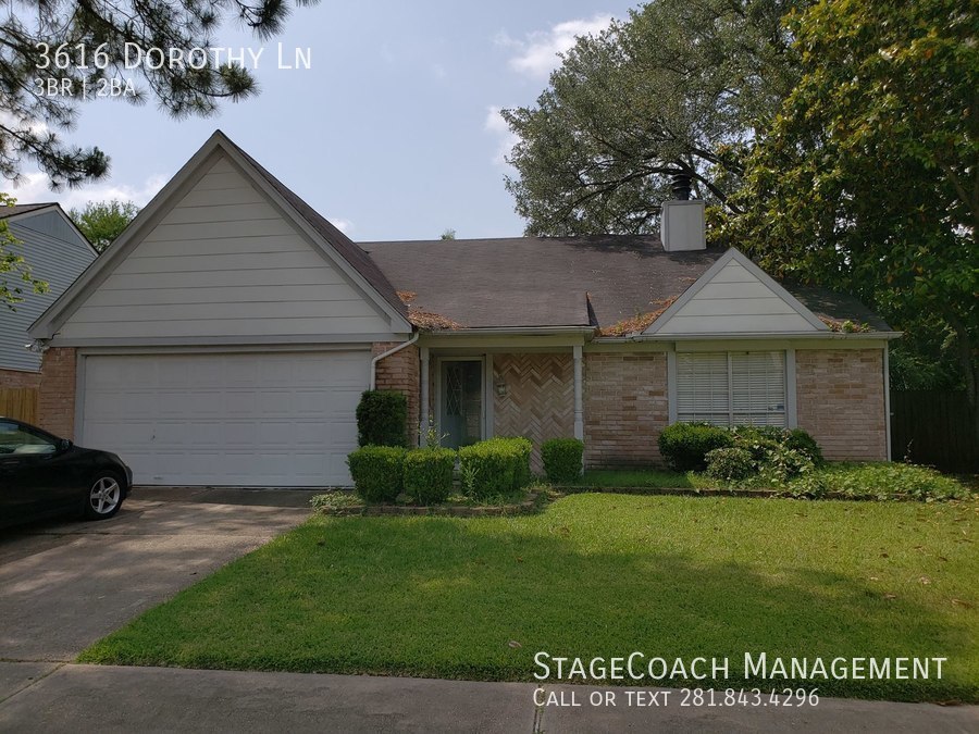 3616 Dorothy Ln, Pearland, TX 77581 StageCoach Management