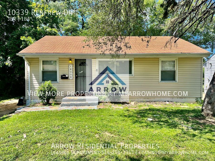 ShowMojo 10339 Renfrew Dr, Saint Louis, MO 63137 Arrow Residential