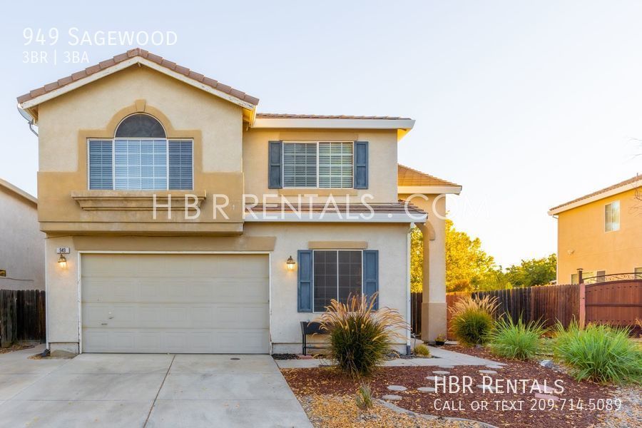 949 Sagewood, Tracy, CA 95377 HBR Rentals