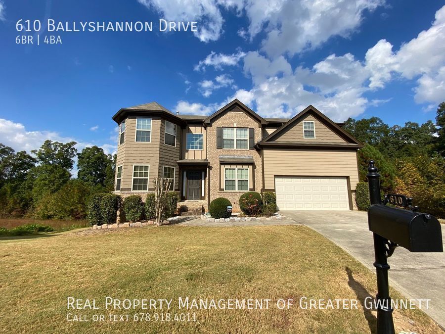 610 Ballyshannon Drive, Dacula, GA 30019 Real Property Management of