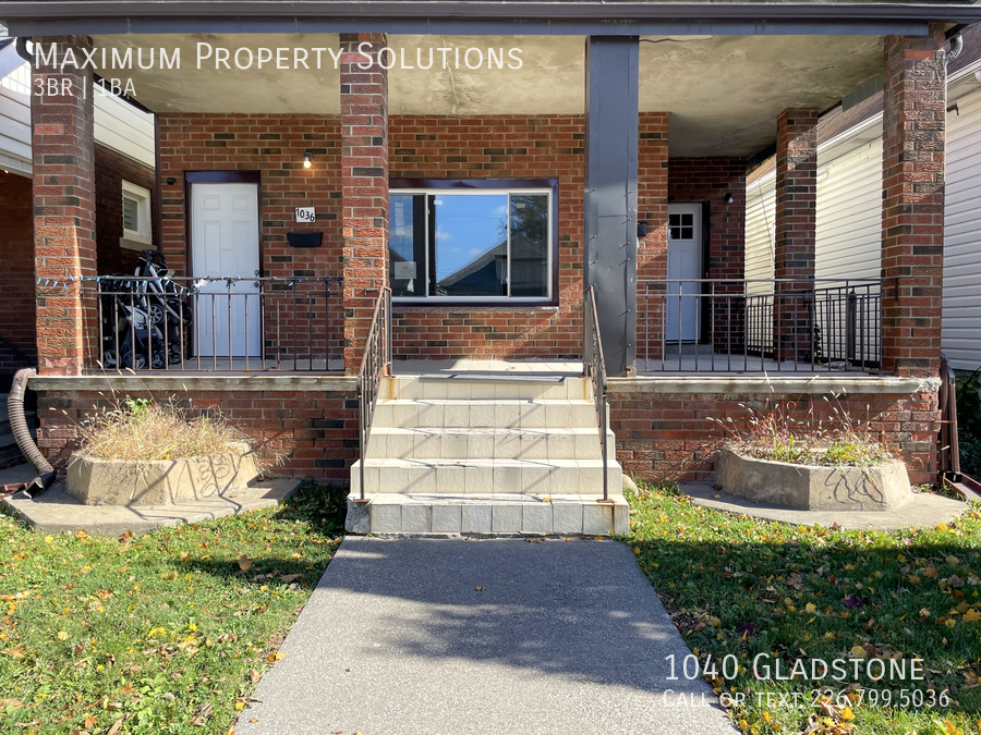 1040 Gladstone, Windsor, ON N9A 2R8 Maximum Property Solutions