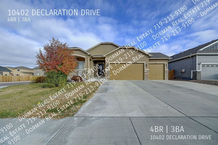10402 DECLARATION DRIVE, COLORADO SPRINGS, CO 80925 Dorman Real
