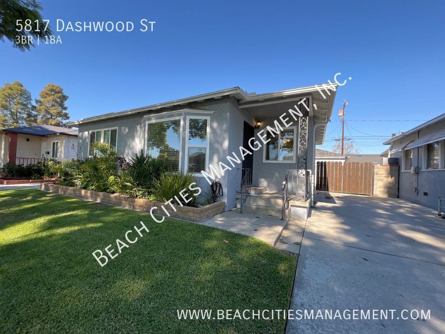 5817 Dashwood St, Lakewood, CA 90713 Beach Cities Management, Inc.