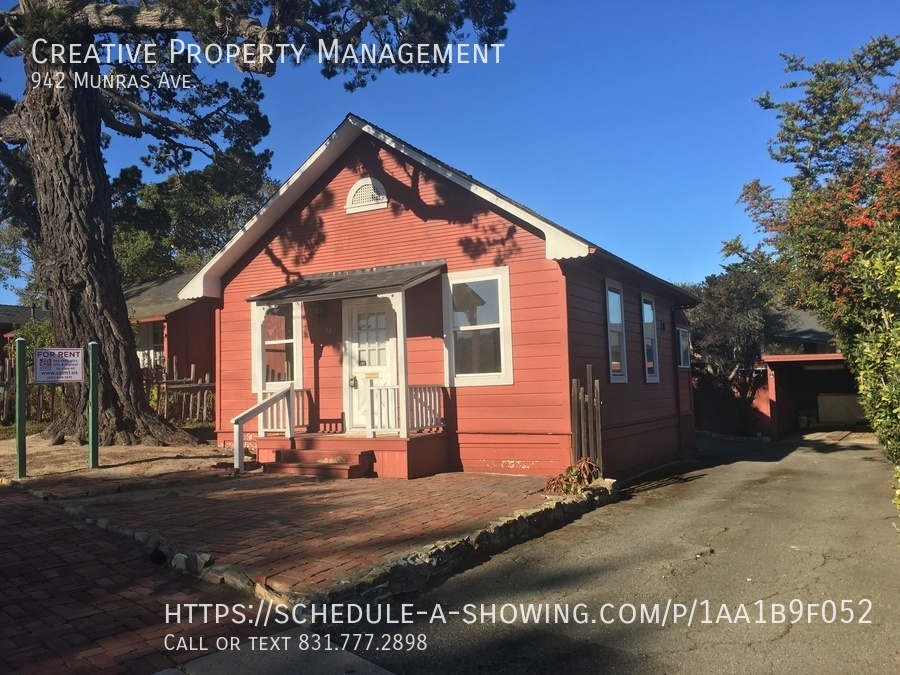 942 Munras Ave., Monterey, CA 93940 Creative Property Management