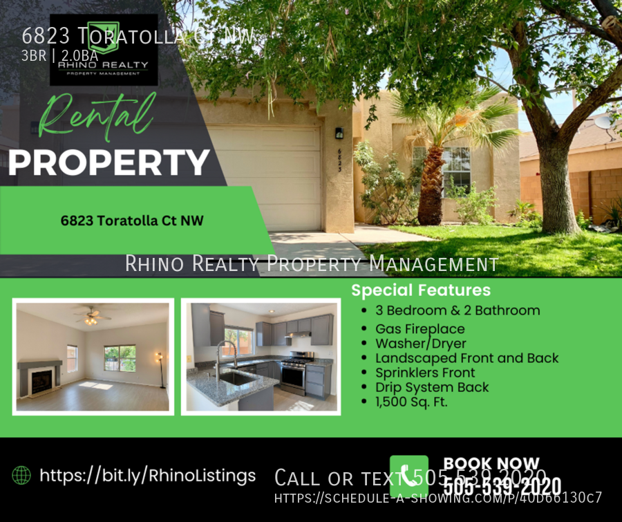 6823 Toratolla Ct NW, Albuquerque, NM 87120 Rhino Realty Property Management