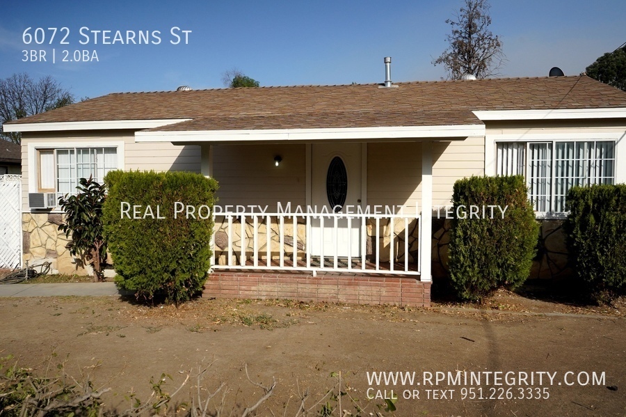 6072 Stearns St, Riverside, CA 92504 Real Property Management Integrity