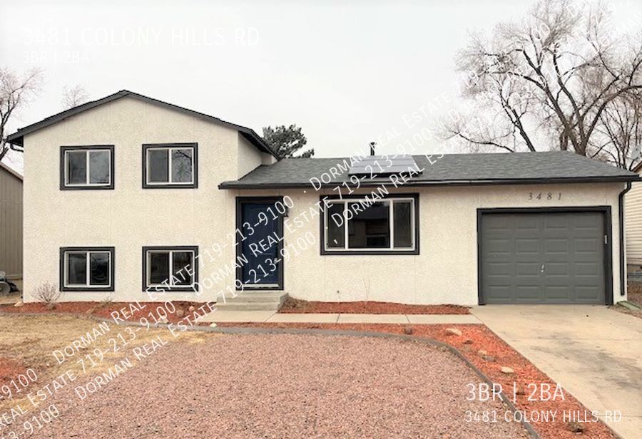 3481 COLONY HILLS RD, COLORADO SPRINGS, CO 80916 Dorman Real Estate