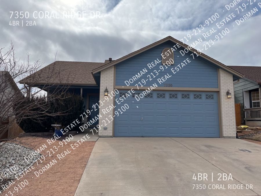 7350 CORAL RIDGE DR, COLORADO SPRINGS, CO 80925 Dorman Real Estate