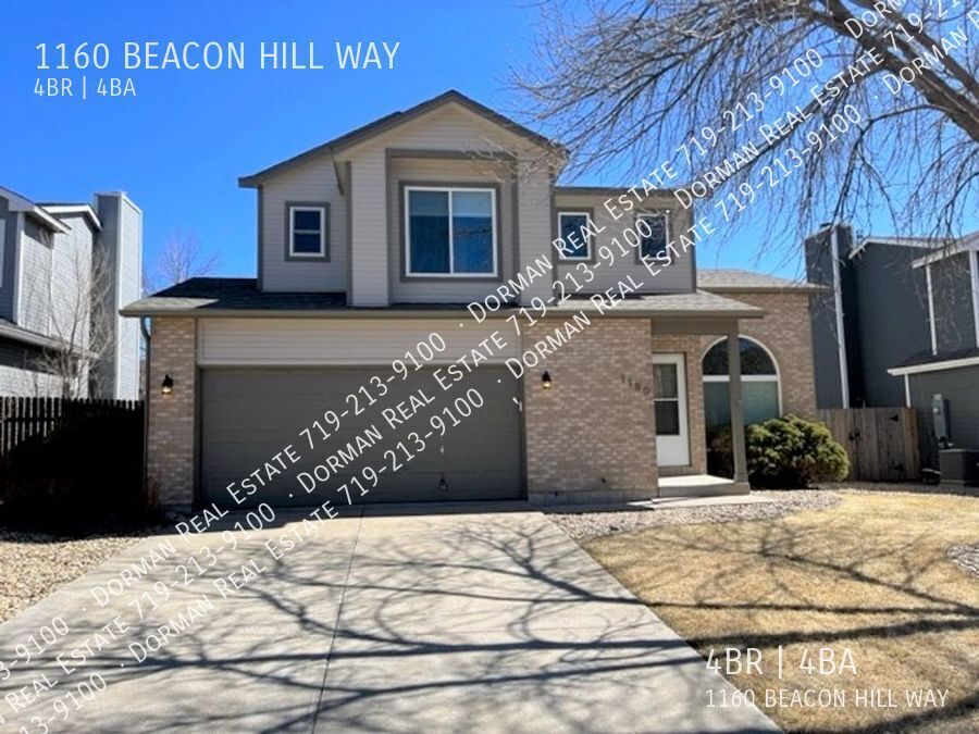 1160 BEACON HILL WAY, COLORADO SPRINGS, CO 80905 Dorman Real Estate