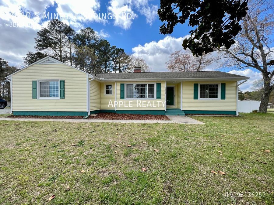 1010 S Mineral Springs Rd., Durham, NC 27703 Apple Realty