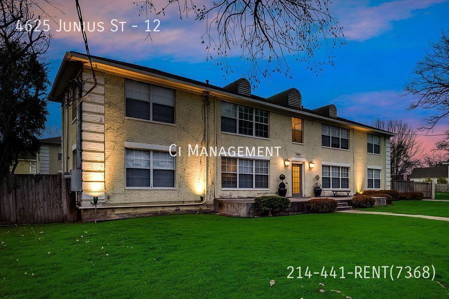 4625 Junius St 12, Dallas, TX 75246 Ci Management
