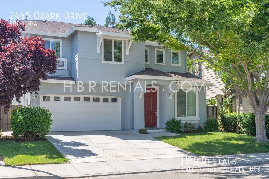 2445 Ozark Drive, Tracy, CA 95037 HBR Rentals