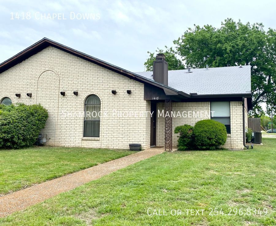 1418 Chapel Downs, Waco, TX 76712 Shamrock Property Management