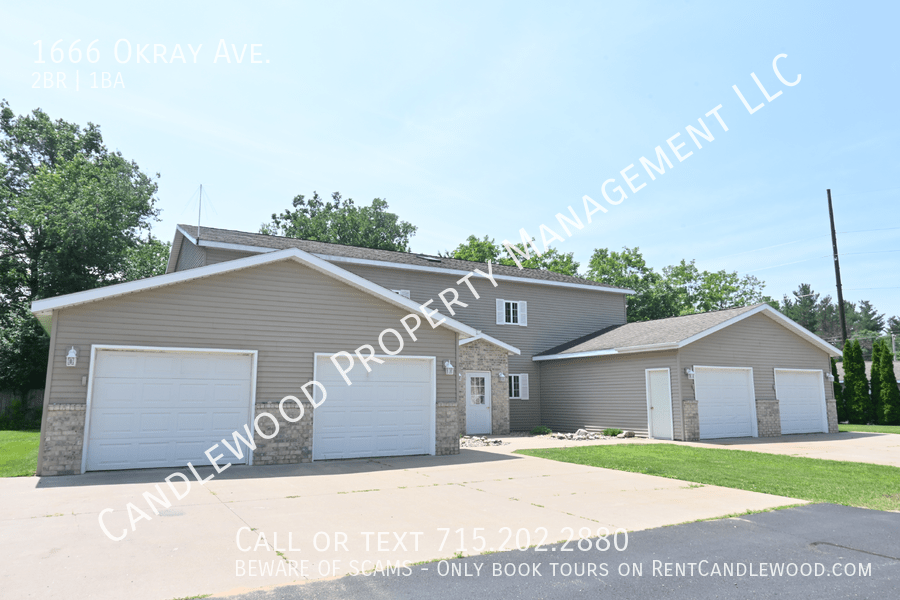 1666 Okray Ave., Plover, WI 54467 Candlewood Property Management LLC