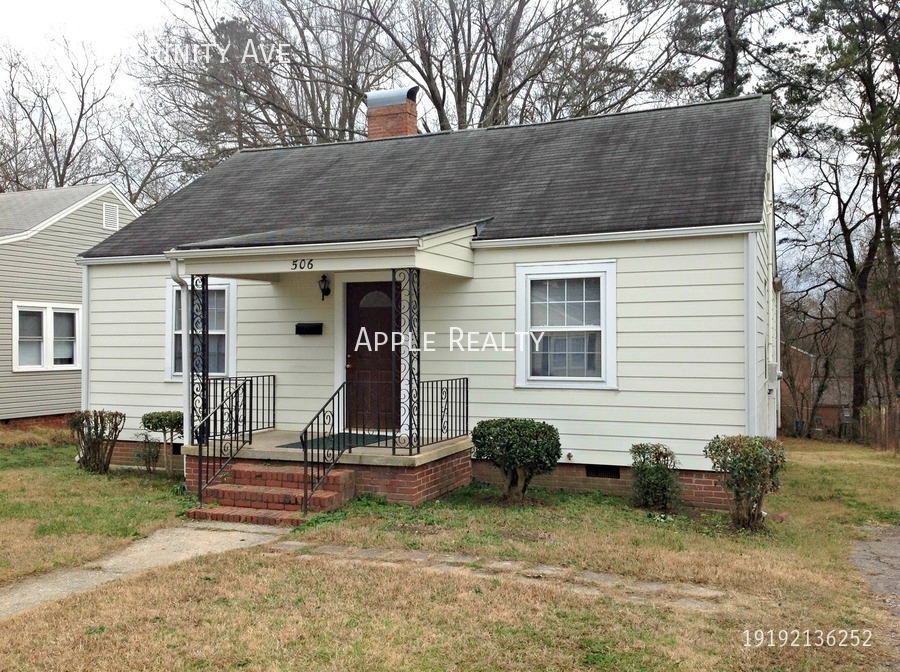 506 E. Trinity Ave, Durham, NC 27701 Apple Realty