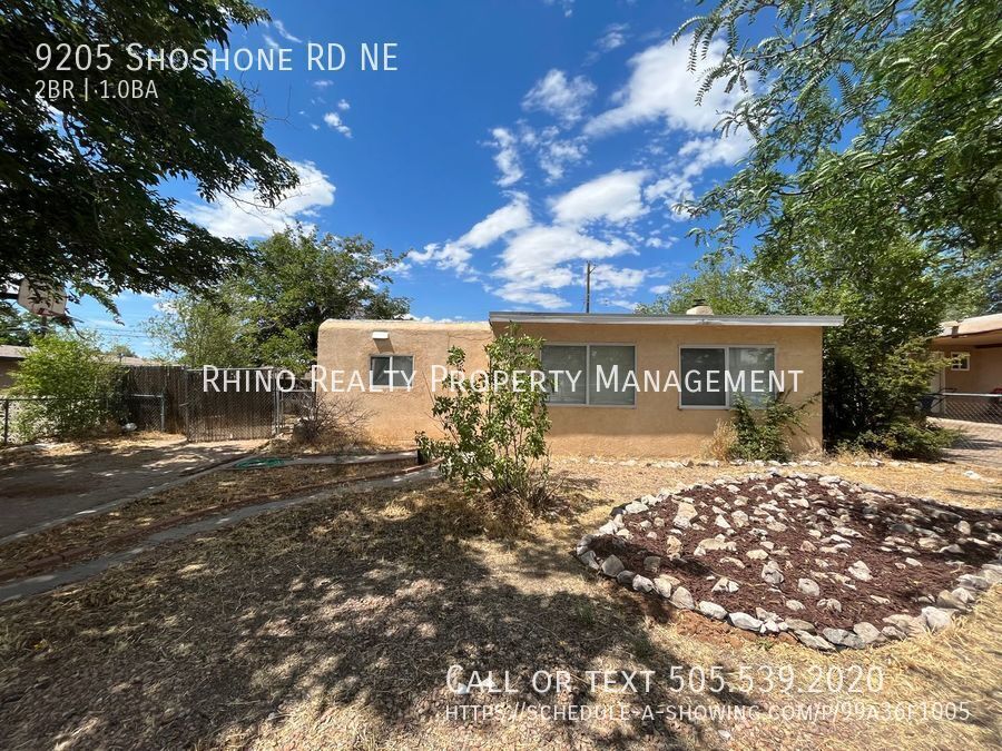 9205 Shoshone RD NE, Albuquerque, NM 87111 Rhino Realty Property