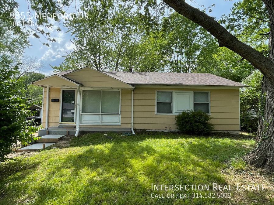 9855 Medford Dr., St. Louis, MO 63136 Intersection Real Estate