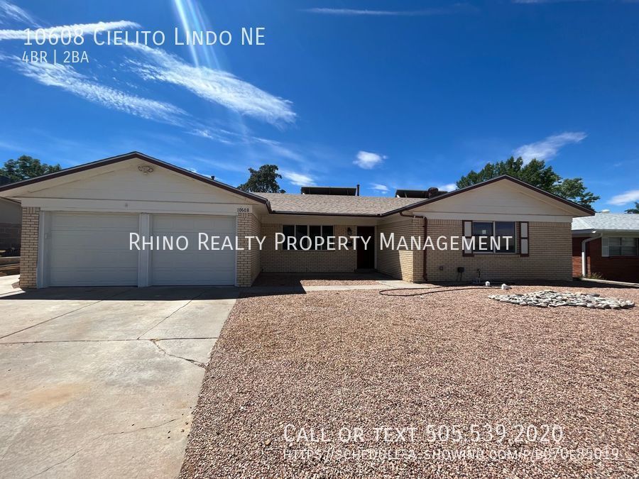 10608 Cielito Lindo NE, Albuquerque, NM 87111 Rhino Realty Property Management