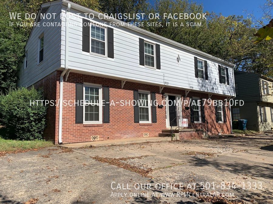 1722 Kavanaugh Blvd., Little Rock, AR 72205 Please be advised of an