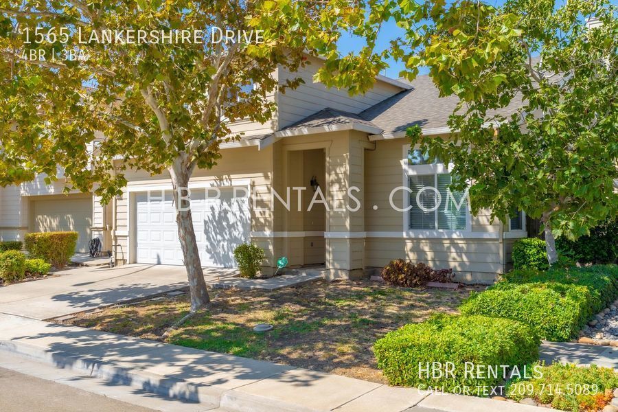 1565 Lankershire Drive, Tracy, CA 95377 HBR Rentals