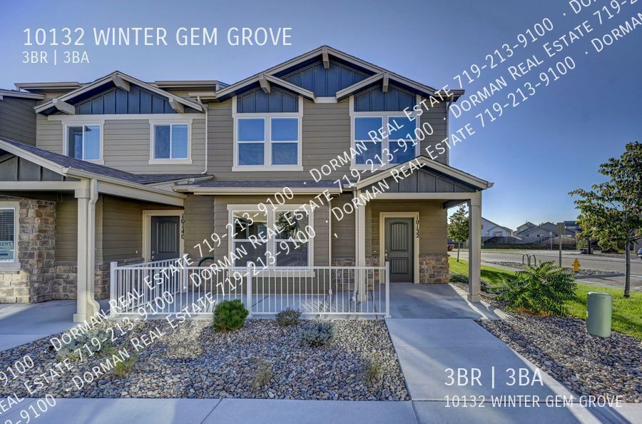 10132 WINTER GEM GROVE, COLORADO SPRINGS, CO 80925 Dorman Real Estate