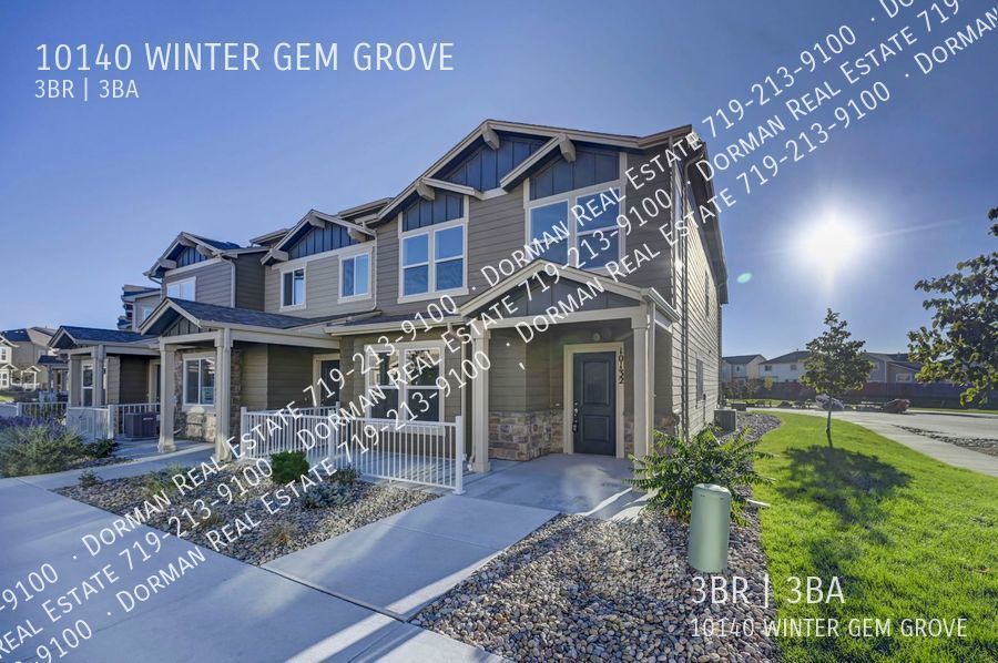 10140 WINTER GEM GROVE, COLORADO SPRINGS, CO 80925 Dorman Real Estate