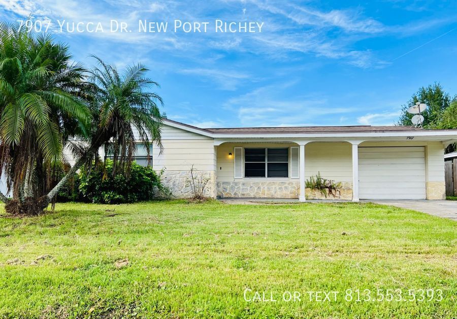 7907 Yucca Dr. New Port Richey, NEW PORT RICHEY, FL 34653 Graystone