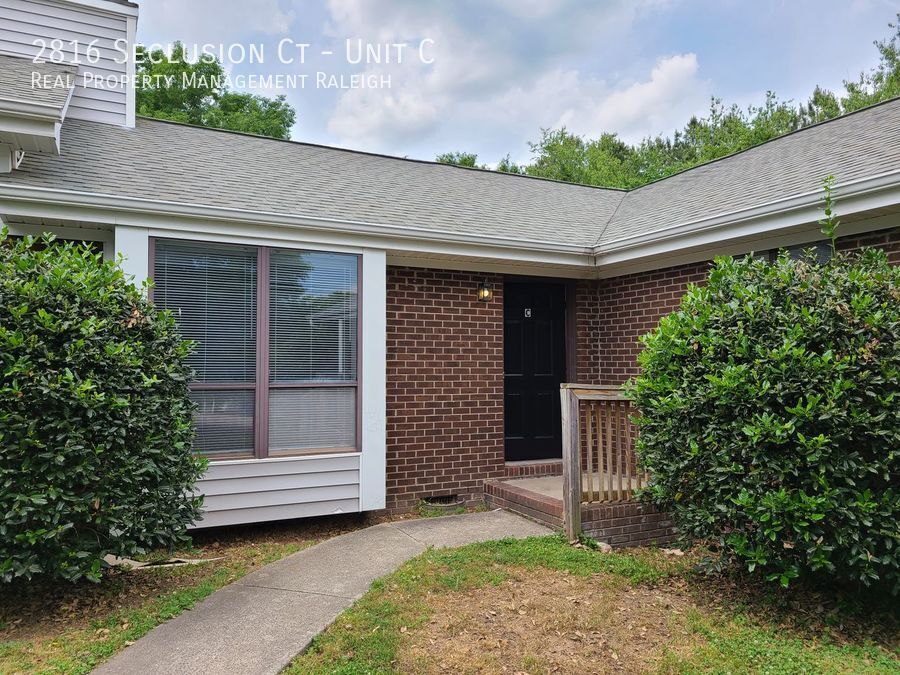 2816 Seclusion Ct Unit C, Raleigh, NC 27612 Real Property
