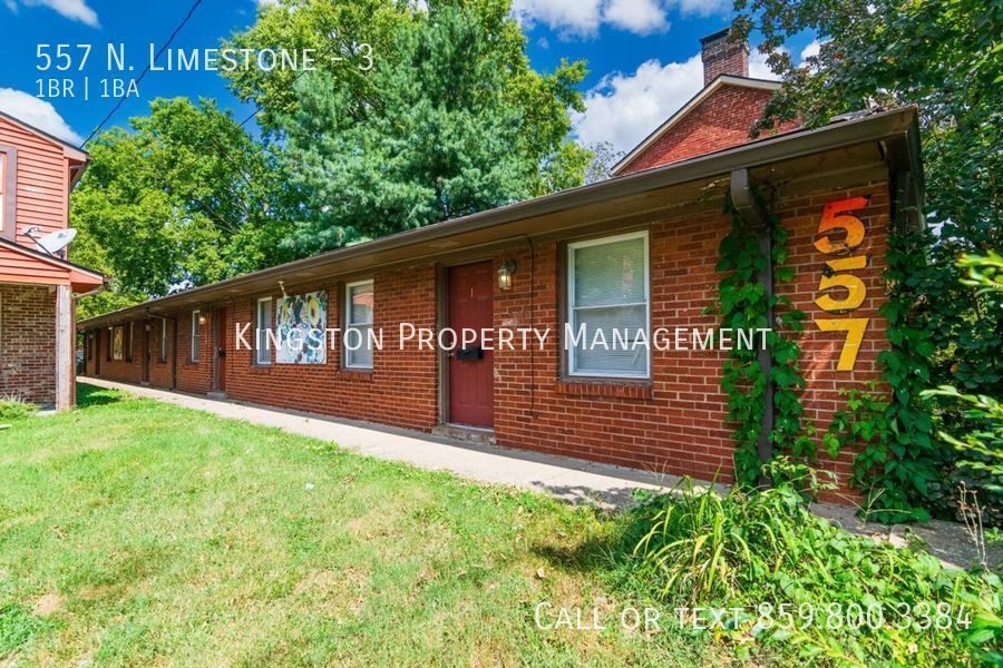 557 N. Limestone 3, Lexington, KY 40508 Kingston Property Management