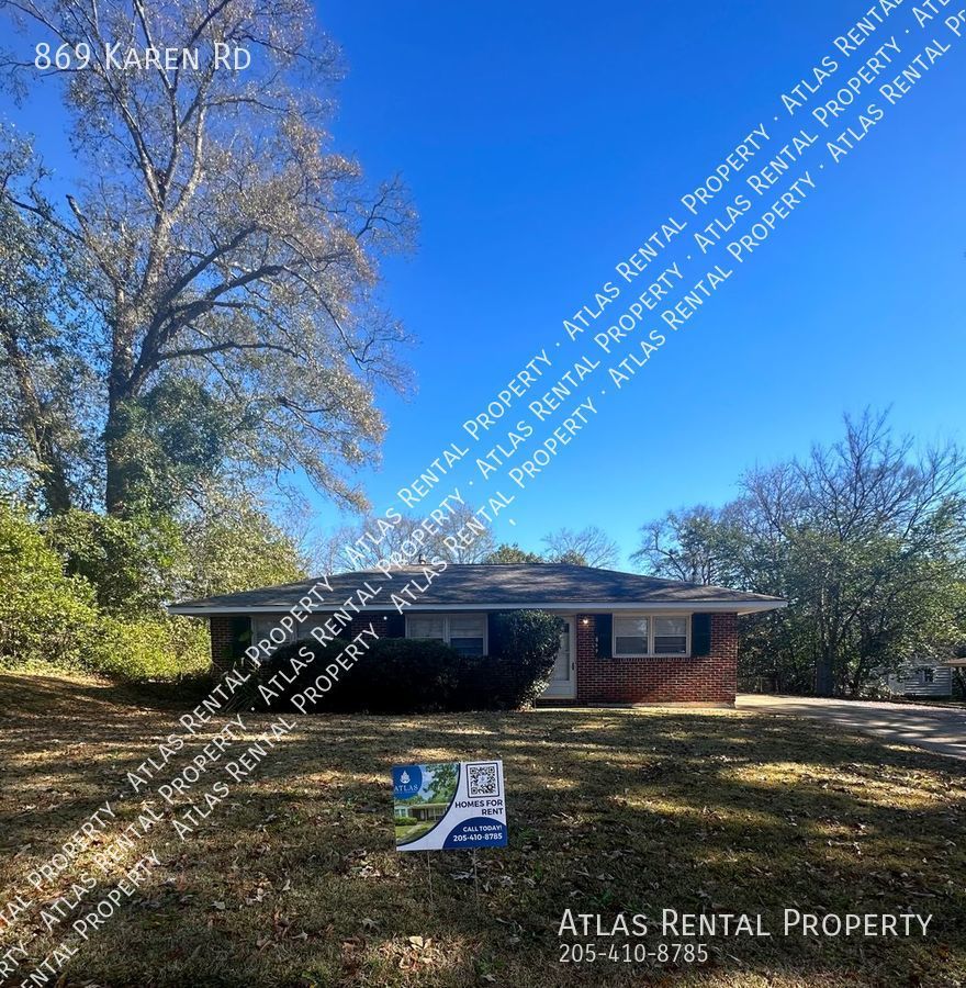 869 Karen Rd, Montgomery, AL 36109 Atlas Rental Property