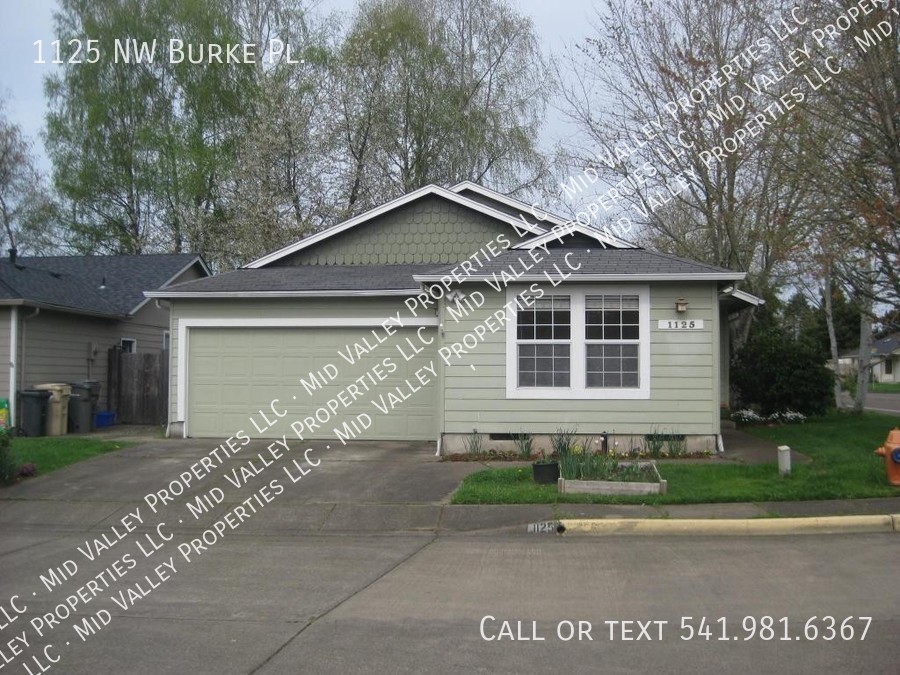 1125 NW Burke Pl., Corvallis, OR 97330 Mid Valley Properties LLC