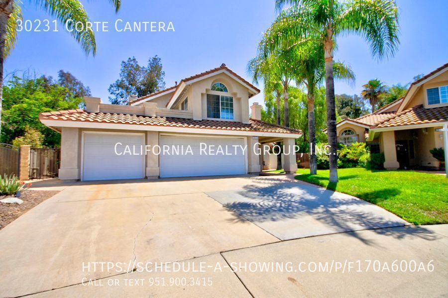 30231 Corte Cantera, Temecula, CA 92591 California Realty Group, Inc.