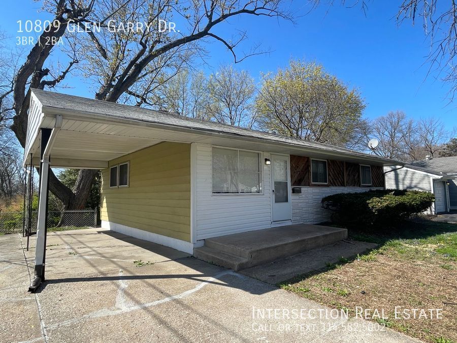 10809 Glen Garry Dr., St. Louis, MO 63137 Intersection Real Estate