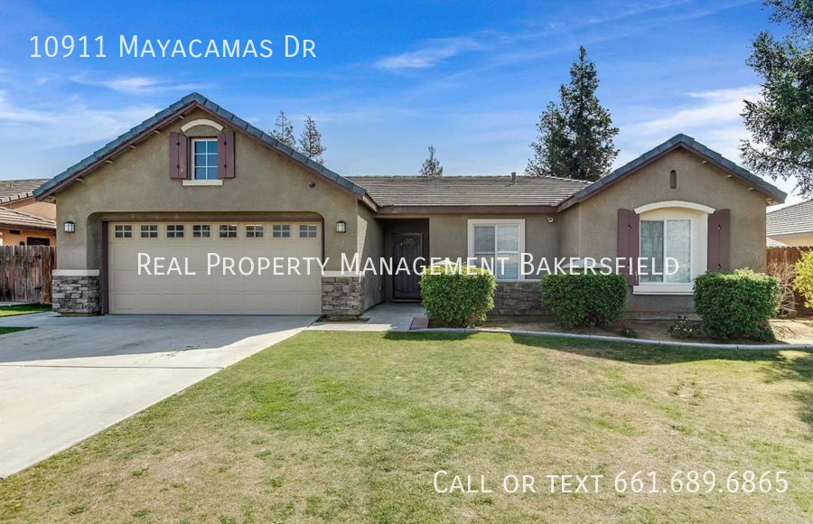 10911 Mayacamas Dr, Bakersfield, CA 93312 Real Property Management