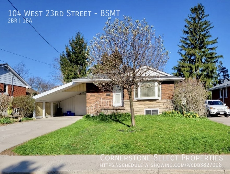 104 West 23rd Street BSMT, Hamilton, ON L9C 4V4 Cornerstone Select