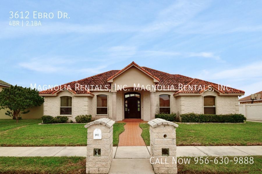 3612 Ebro Dr., Edinburg, TX 78539 Magnolia Rentals, Inc.